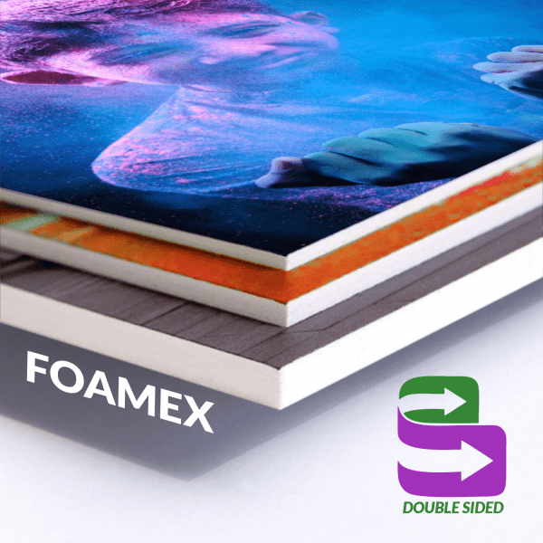 trade double sided foamex printing both sides signs foamalux foamalite foam pvc