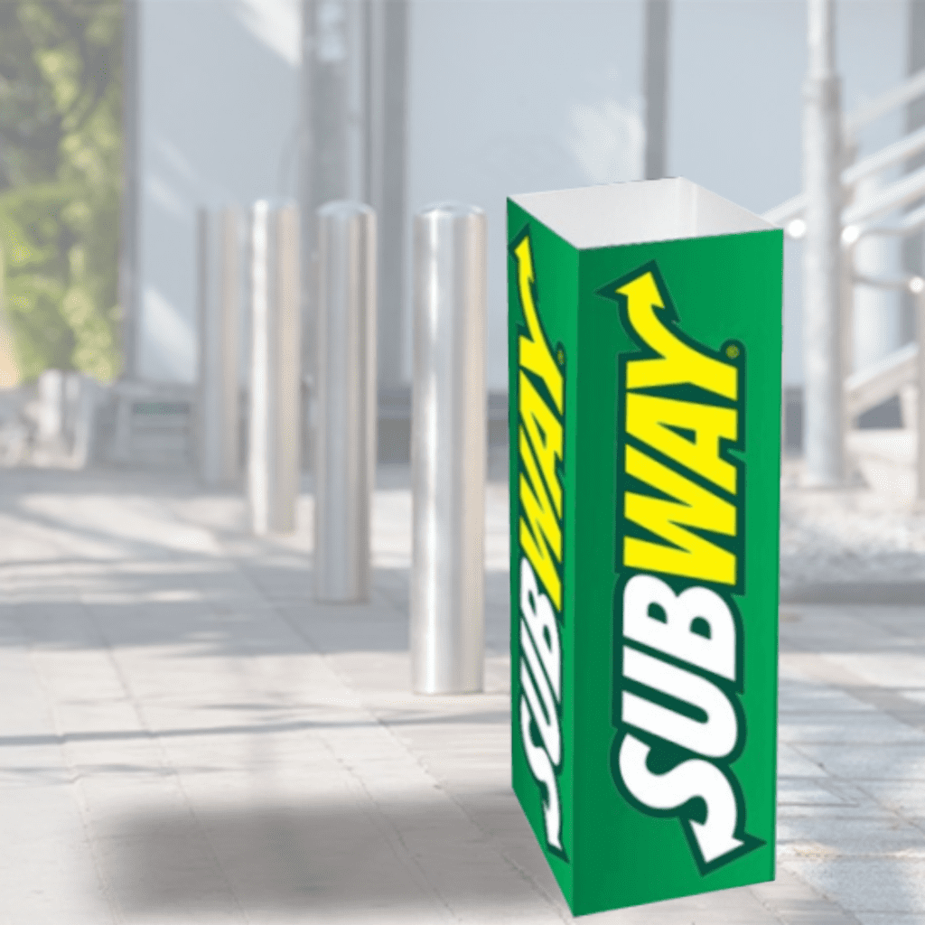 bollard cover sleeves from correx