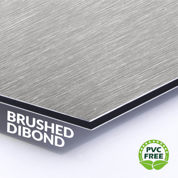 dibond aluminuim composite board brushed