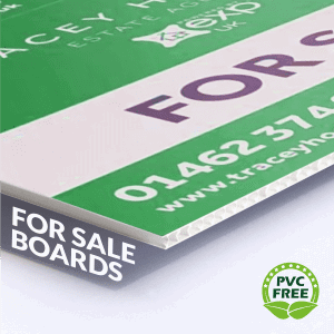 estate agent for sale to let sign boards trade