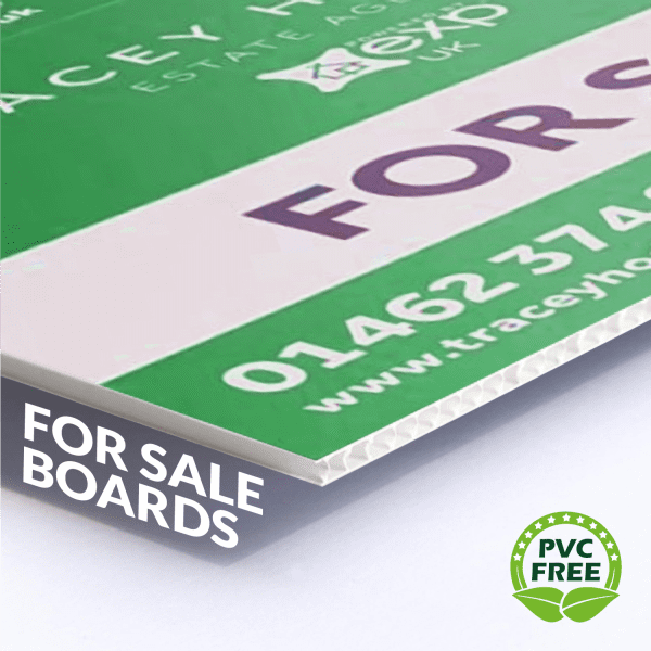 estate agent for sale to let sign boards trade