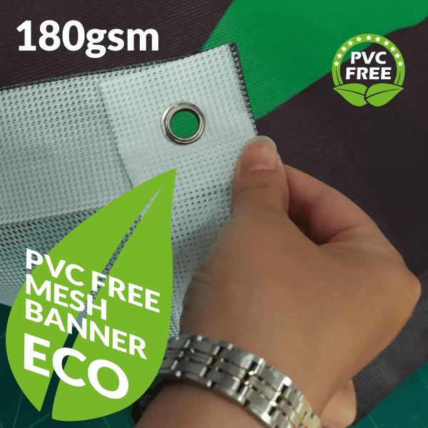 trade banner mesh pvc free
