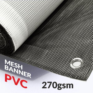 trade banner printing for mesh PVC