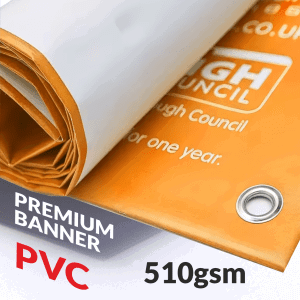trade banners premium quality range 510gsm