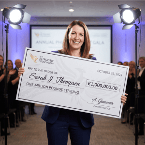 giant large big novelty cheque