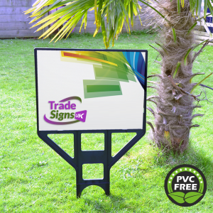 ground spike frames for correx boards