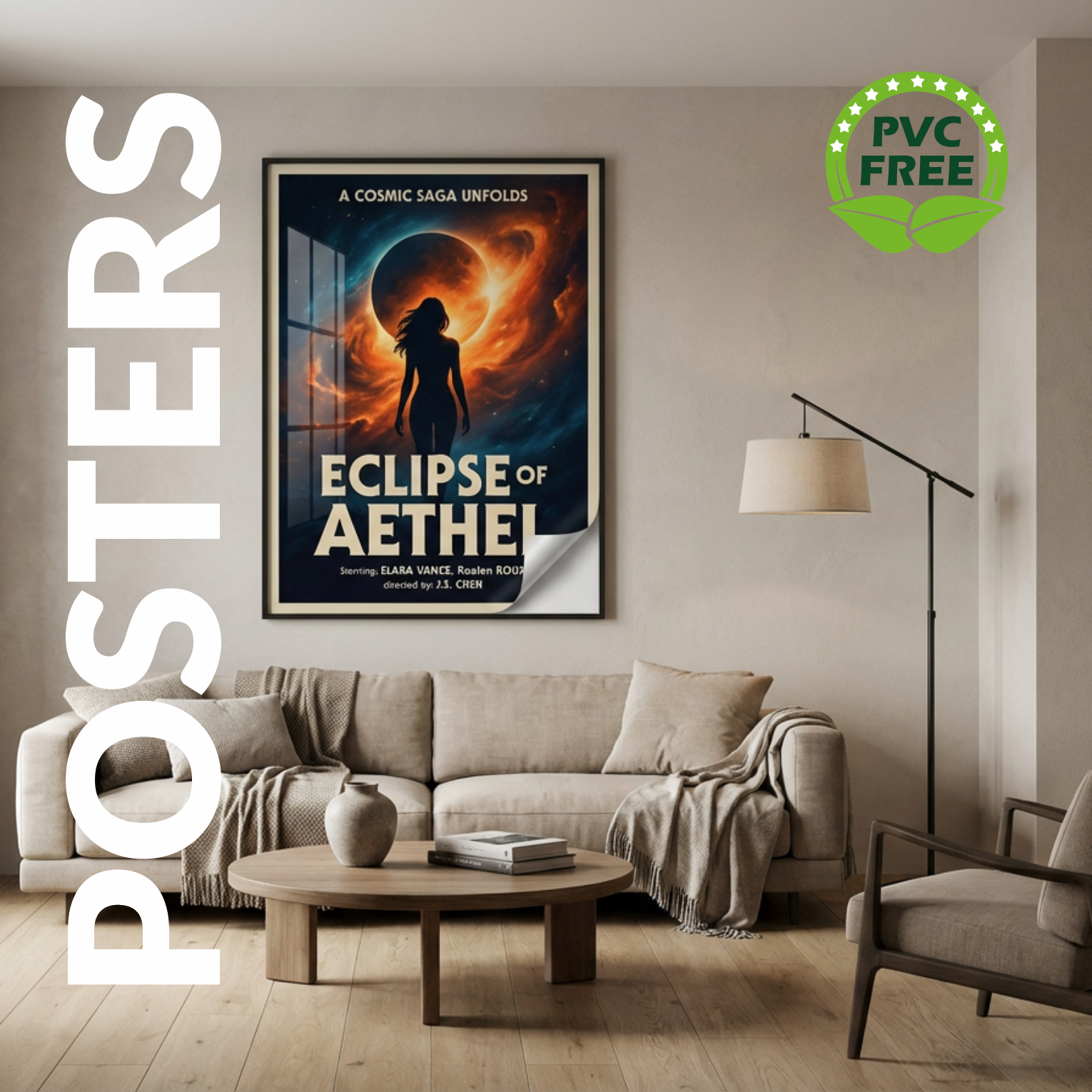 indoor printed posters