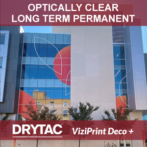 ViziPrint Deco + is an optically clear gloss PET