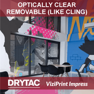 viziprint impress like static cling window film